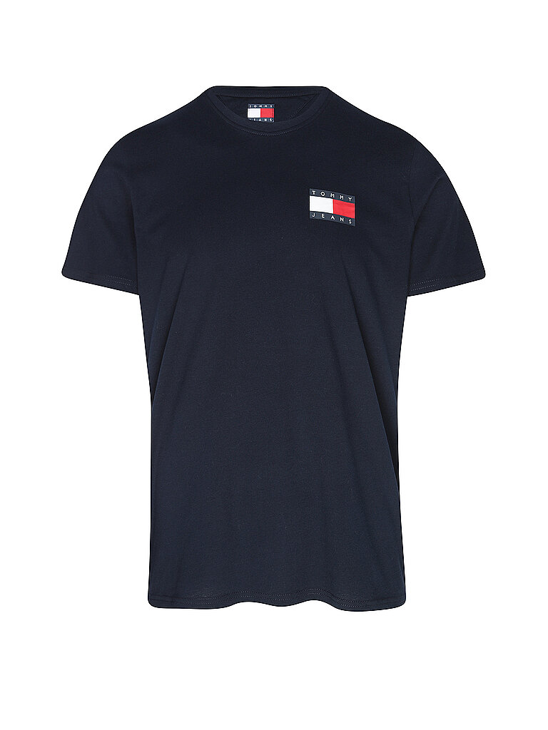 Tommy Jeans T-shirt à Manches Courtes Dm0dm20740 Dark Night Navy S Homme 3